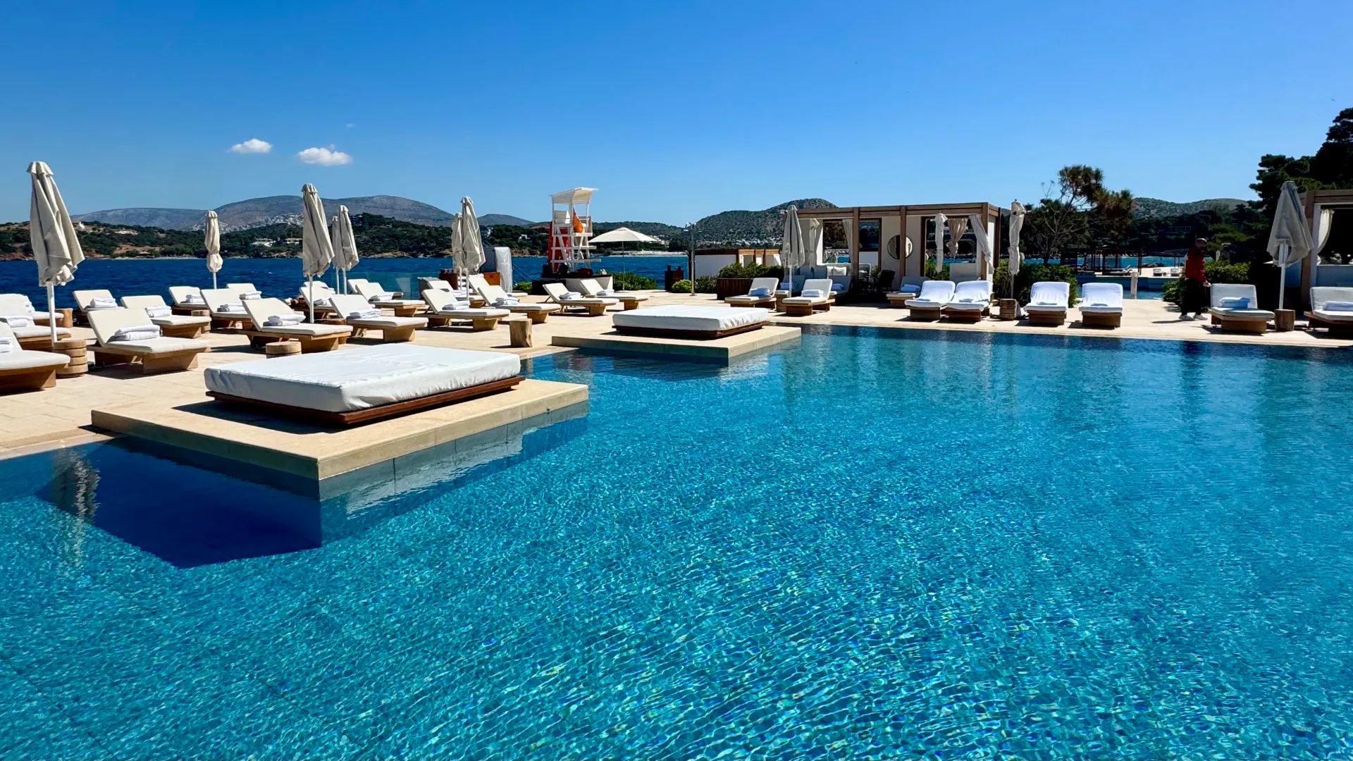 The main pool at Nafsika, Four Seasons Astir Palace Hotel Athens